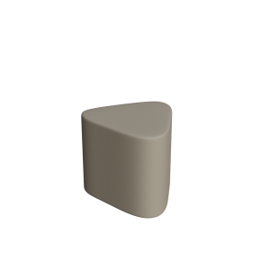 Abecca Anti Ligature Armadillo Limbershield Triangle Ottoman AR113 Pantone Warm Grey 5 CP