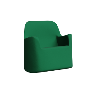 Abecca Anti Ligature Armadillo Limbershield Upright Rocking Chair AR70 Pantone 349
