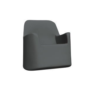 Abecca Anti Ligature Armadillo Limbershield Upright Rocking Chair AR70 Pantone 425