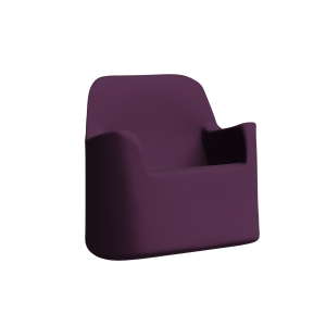 Abecca Anti Ligature Armadillo Limbershield Upright Rocking Chair AR70 Pantone 518