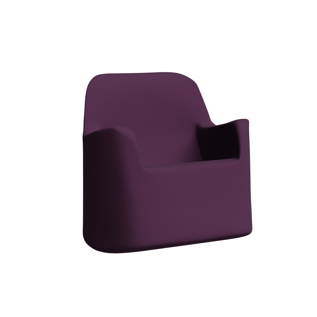 Abecca Anti Ligature Armadillo Limbershield Upright Rocking Chair AR70 Pantone 518