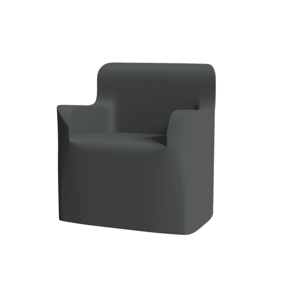 SingleArmchair—Coated—Pantone425 2 1