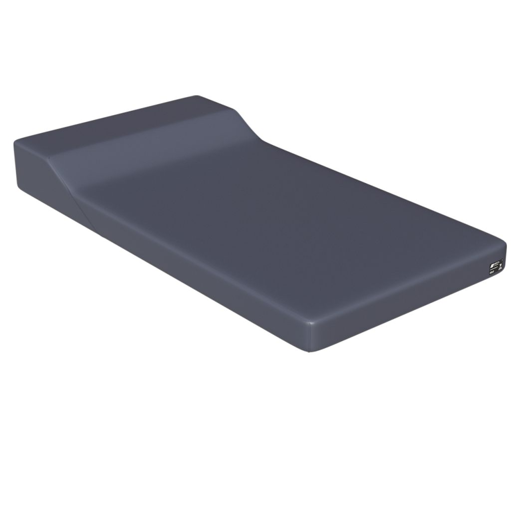 Specialised wide version of mattress with pillow