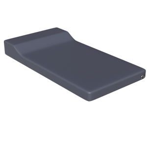 Specialised wide version of mattress with pillow
