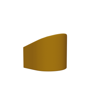 Abecca Anti Ligature Armadillo Limbershield Barrel Chair AR31 Pantone 1325