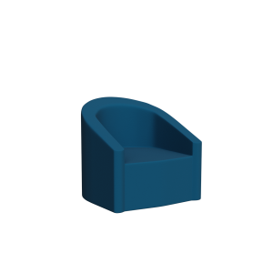 Abecca Anti Ligature Armadillo Limbershield Barrel Chair AR31 Pantone 3025