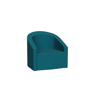 Abecca Anti Ligature Armadillo Limbershield Barrel Chair AR31 Pantone 3155