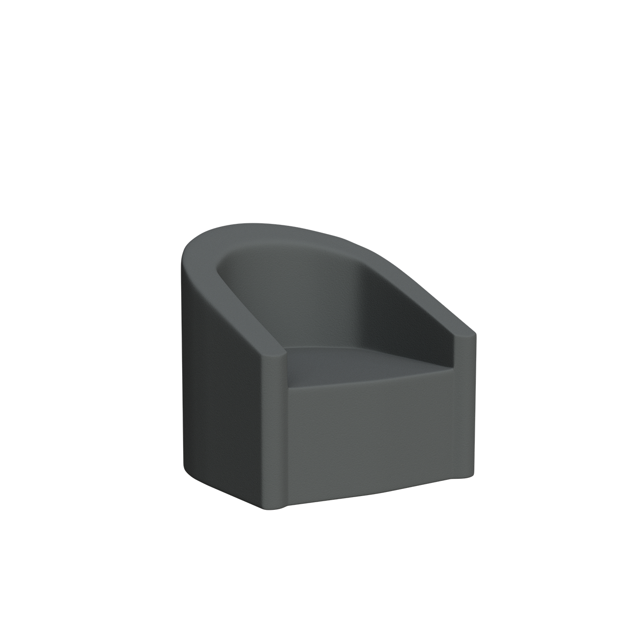 Abecca Anti Ligature Armadillo Limbershield Barrel Chair AR31 Pantone 425