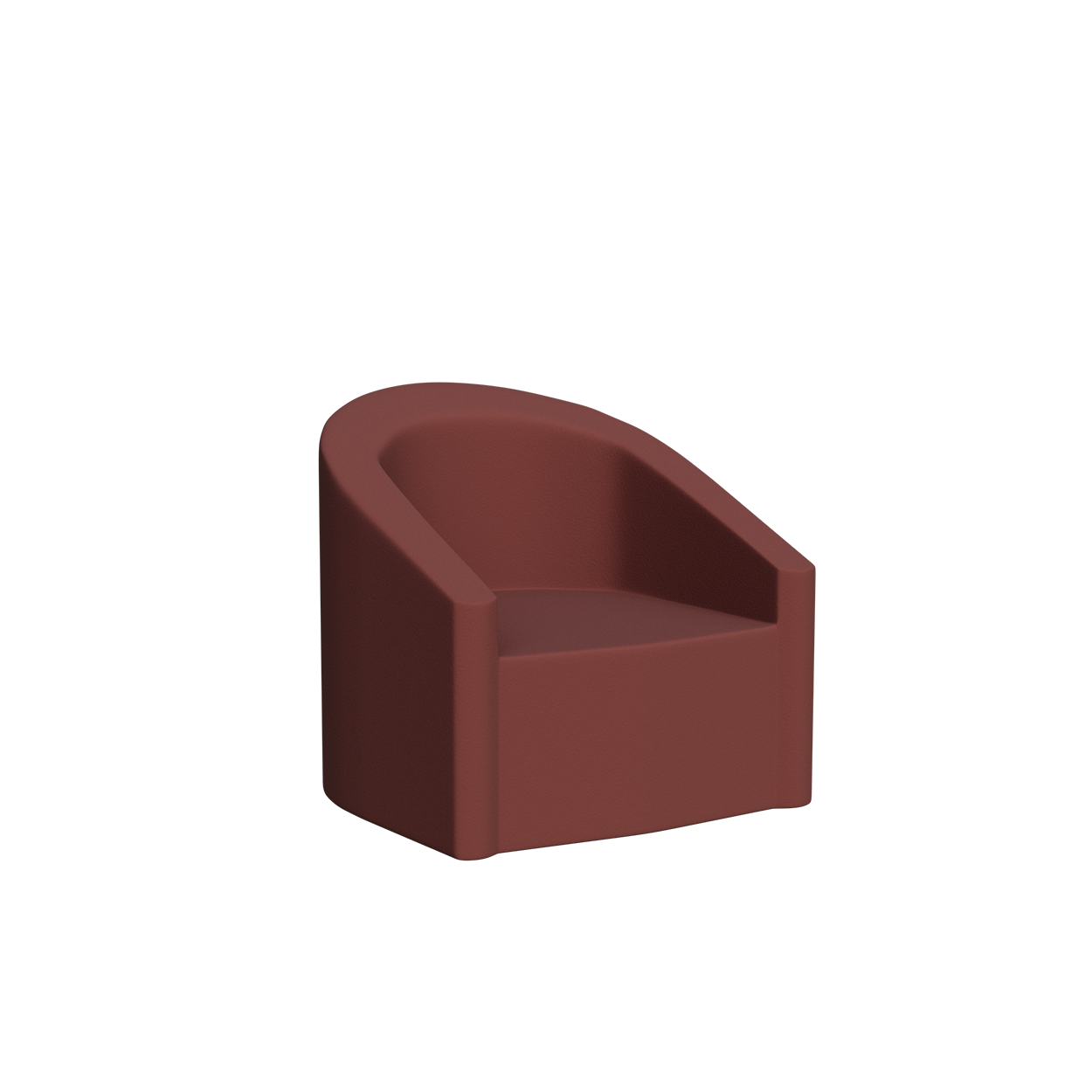 Abecca Anti Ligature Armadillo Limbershield Barrel Chair AR31 Pantone 499