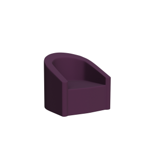 Abecca Anti Ligature Armadillo Limbershield Barrel Chair AR31 Pantone 518