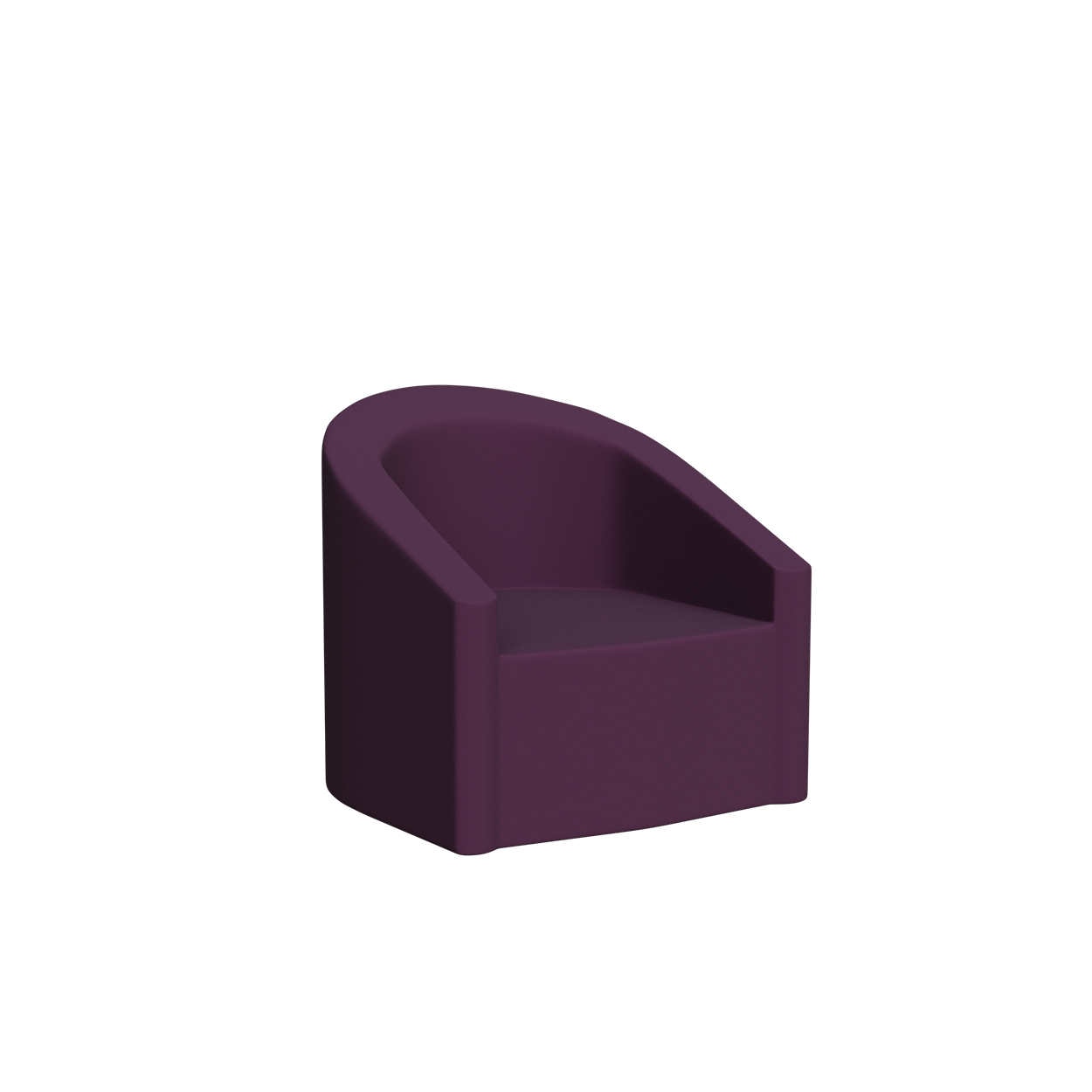 Abecca Anti Ligature Armadillo Limbershield Barrel Chair AR31 Pantone 518