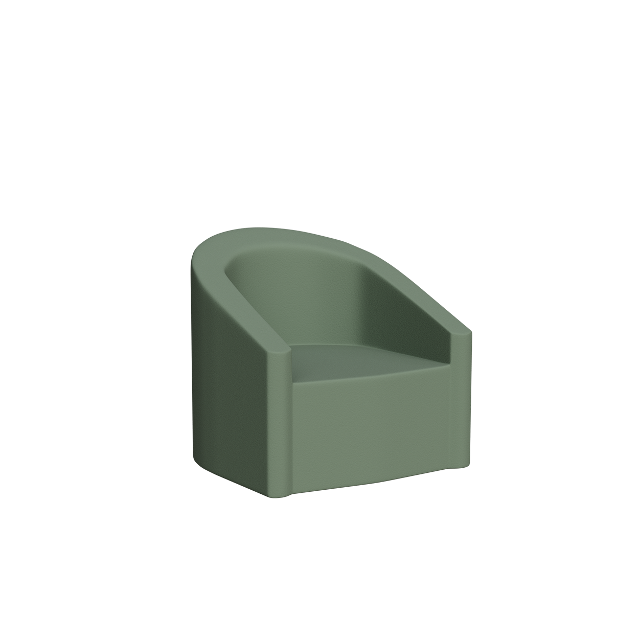 Abecca Anti Ligature Armadillo Limbershield Barrel Chair AR31 Pantone 5625