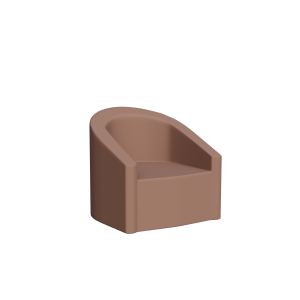 Abecca Anti Ligature Armadillo Limbershield Barrel Chair AR31 Pantone Mocha Mousse