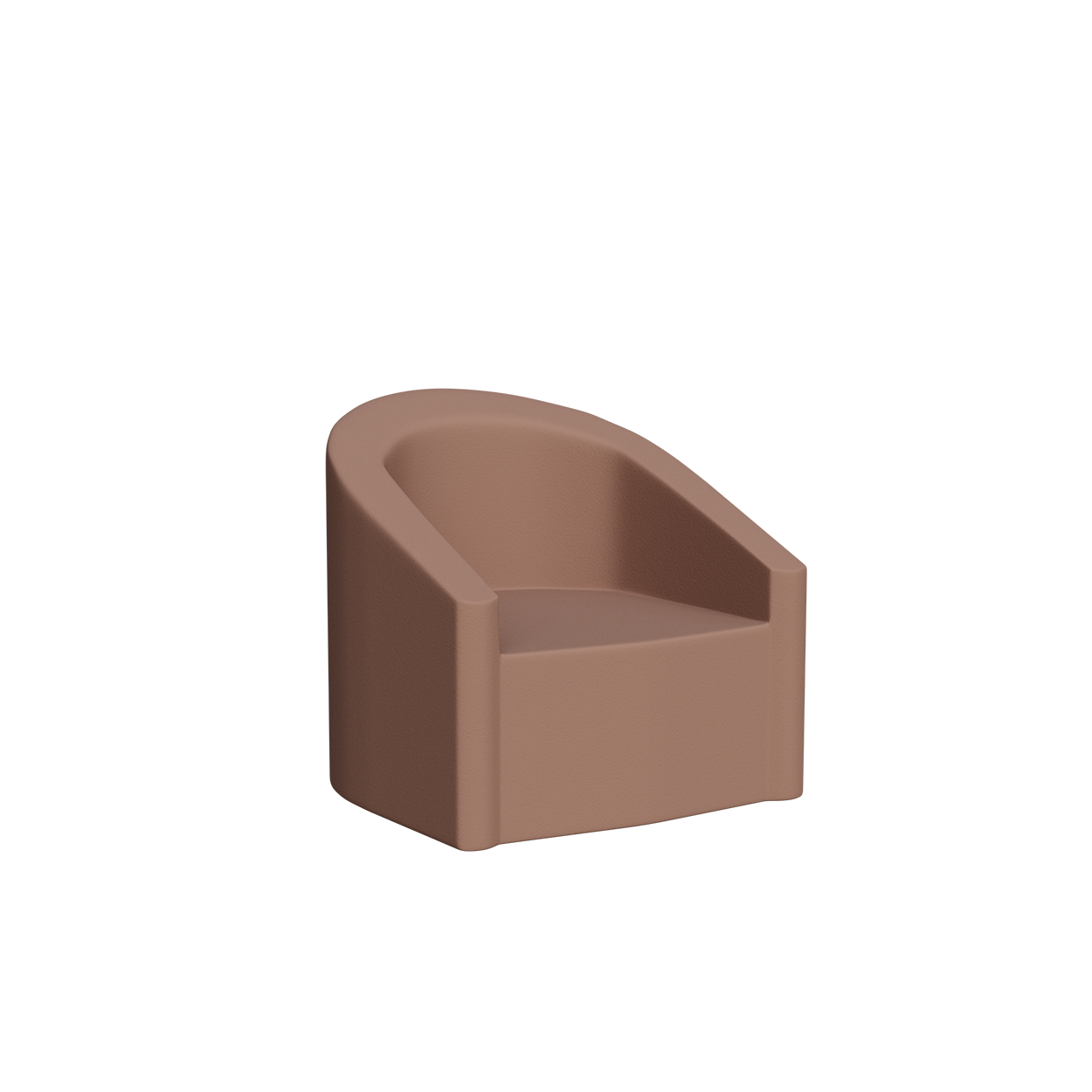 Abecca Anti Ligature Armadillo Limbershield Barrel Chair AR31 Pantone Mocha Mousse