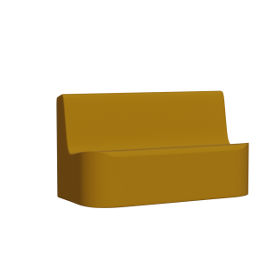 Abecca Anti Ligature Armadillo Limbershield 2 seater Couch AR10 Pantone 132