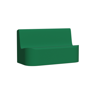 Abecca Anti Ligature Armadillo Limbershield 2 seater Couch AR10 Pantone 349