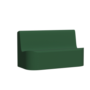 Abecca Anti Ligature Armadillo Limbershield 2 seater Couch AR10 Pantone 350