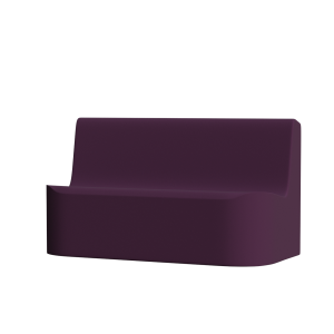 Abecca Anti Ligature Armadillo Limbershield 2 seater Couch AR10 Pantone 518 2