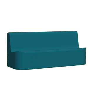 Abecca Anti Ligature Armadillo Limbershield 3 seater Couch AR20 Pantone 3155