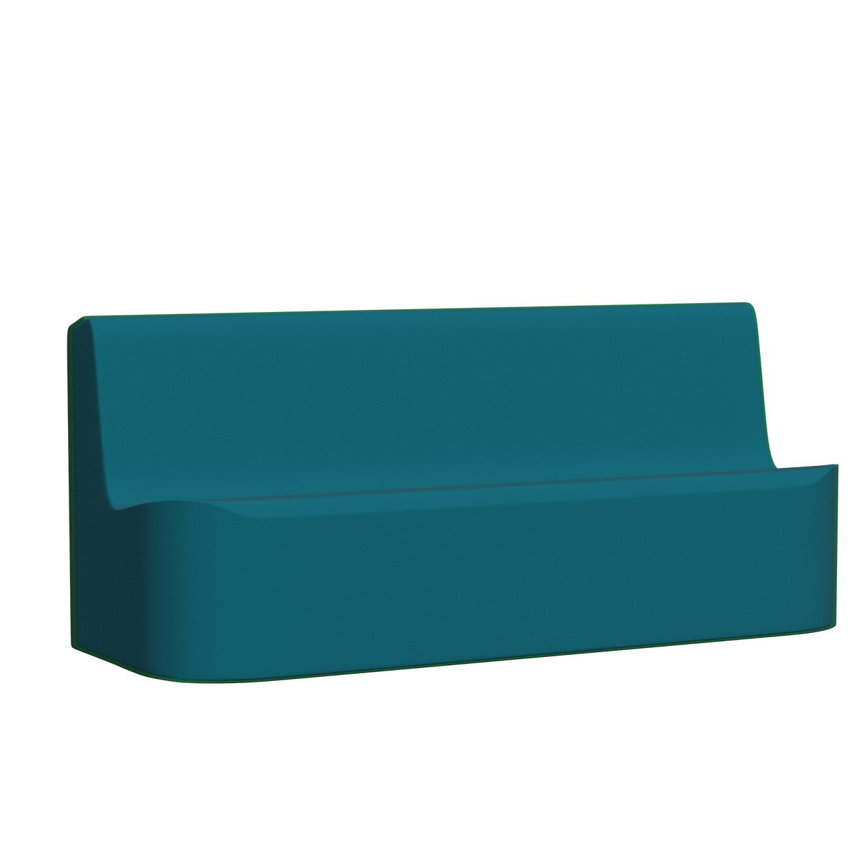 Abecca Anti Ligature Armadillo Limbershield 3 seater Couch AR20 Pantone 3155