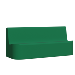 Abecca Anti Ligature Armadillo Limbershield 3 seater Couch AR20 Pantone 349