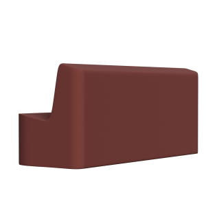Abecca Anti Ligature Armadillo Limbershield 3 seater Couch AR20 Pantone 4993
