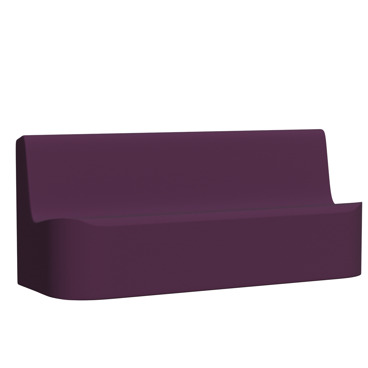 Abecca Anti Ligature Armadillo Limbershield 3 seater Couch AR20 Pantone 518