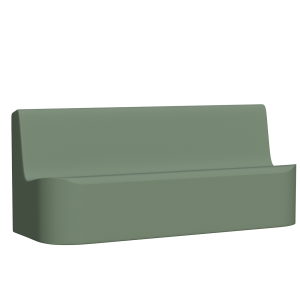 Abecca Anti Ligature Armadillo Limbershield 3 seater Couch AR20 Pantone 5625