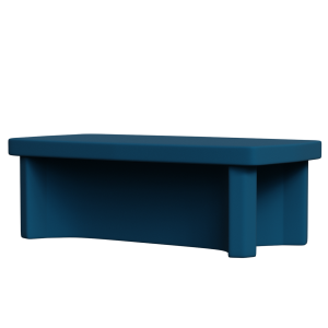 Abecca Anti Ligature Armadillo Limbershield Rectangle Dining Table AR84 Pantone 30252