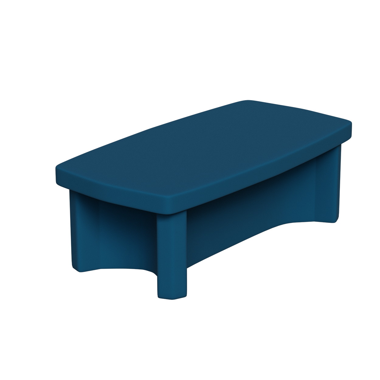 Abecca Anti Ligature Armadillo Limbershield Rectangle Dining Table AR84 Pantone 30253
