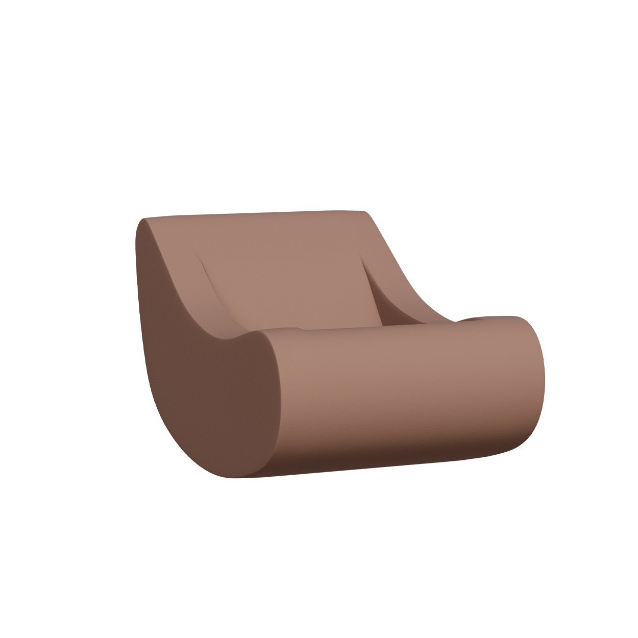 Abecca Anti Ligature Armadillo Limbershield Sensory Rocking Chair AR70 Pantone 17 1230TCX1