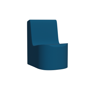 Abecca Anti Ligature Armadillo Limbershield Single Chair AR1 Pantone 3025