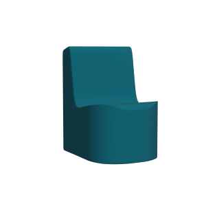 Abecca Anti Ligature Armadillo Limbershield Single Chair AR1 Pantone 3155