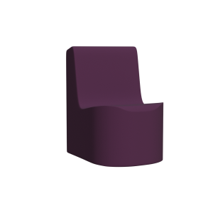 Abecca Anti Ligature Armadillo Limbershield Single Chair AR1 Pantone 518