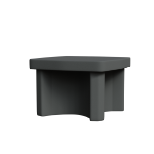 Abecca Anti Ligature Armadillo Limbershield Square Dining Table AR83 Pantone 4253