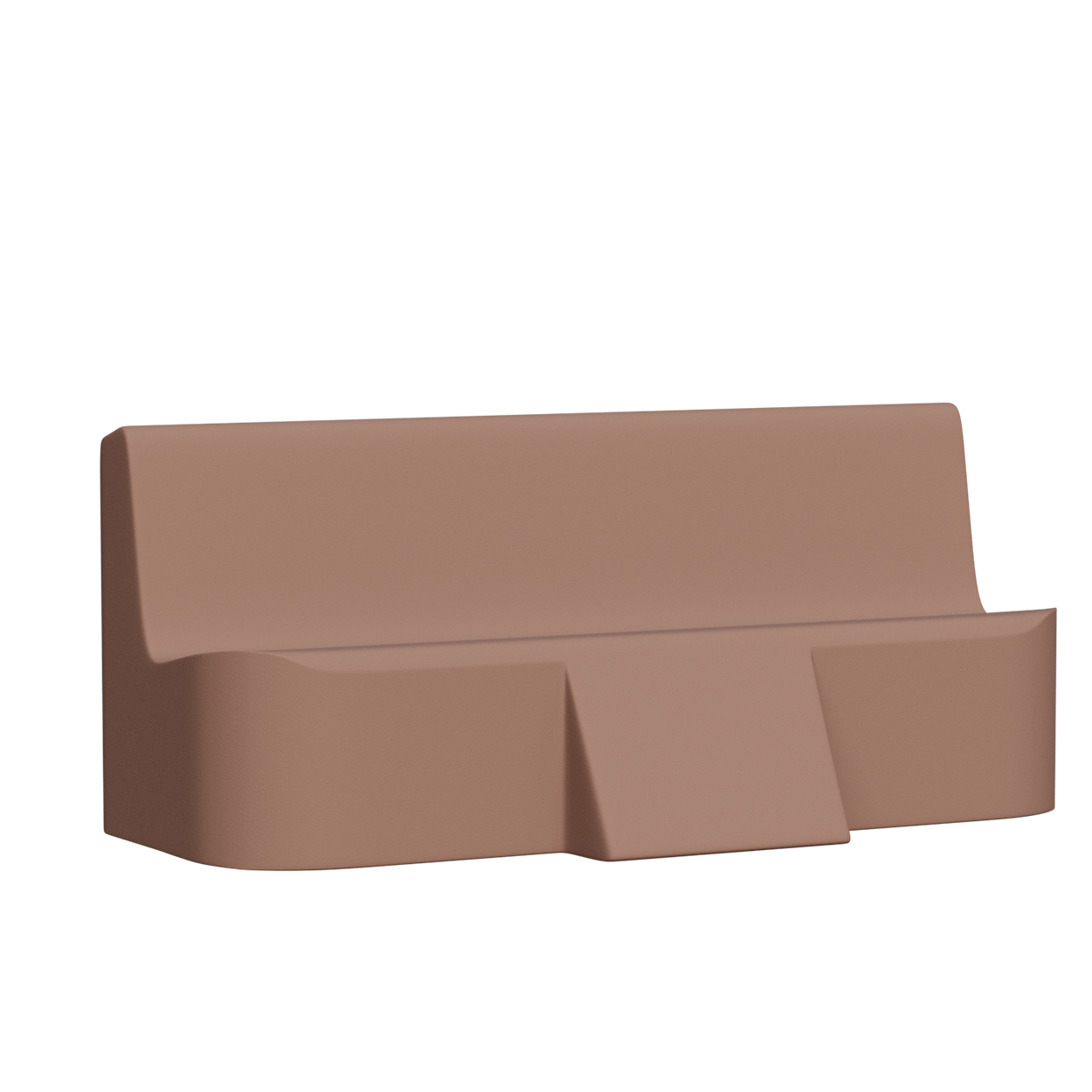 Abecca Anti Ligature Armadillo Limbershield 3 seater Restraint Couch AR20RC Pantone Mocha Mousse