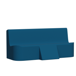 Abecca Anti Ligature Armadillo Limbershield Restraint Couch AR20RC Pantone 3025
