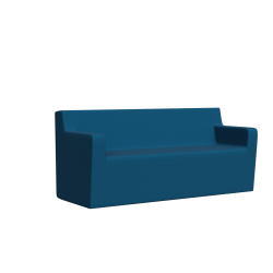 AR44 Classic 2 seater arm couch