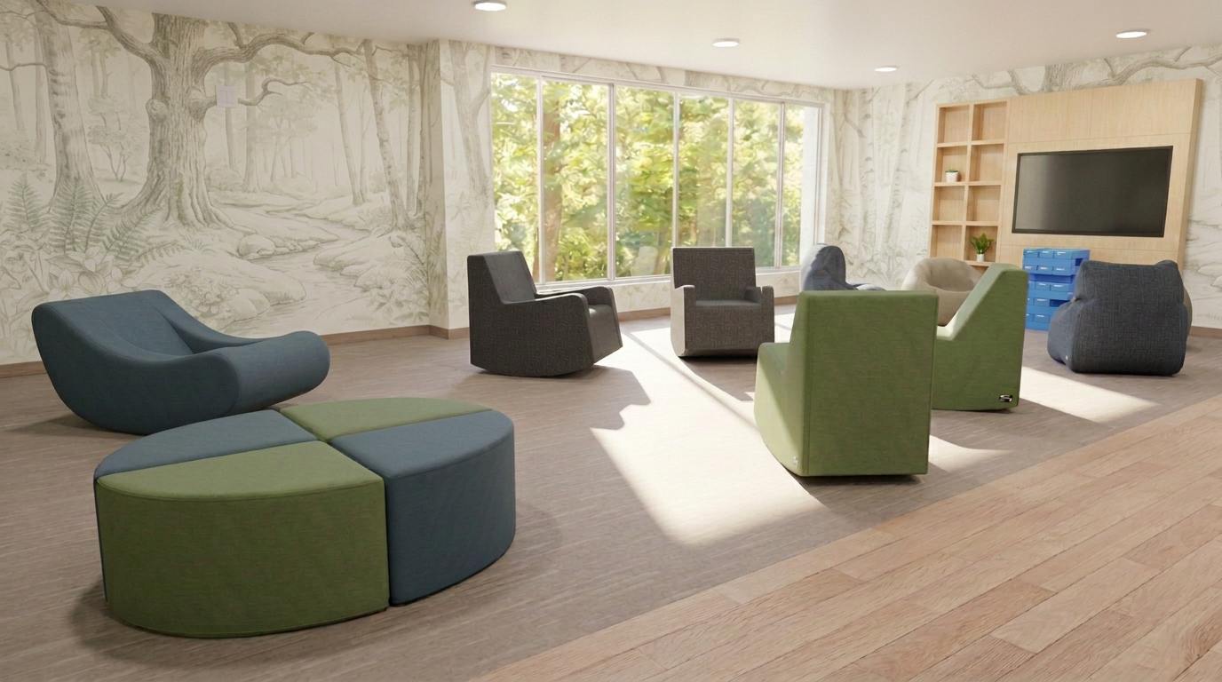 Soft Mural room