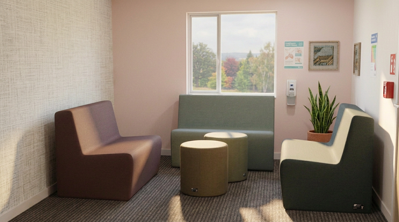 Warm waiting room