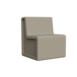 ARB1 Bariatric Single Chair warm grey