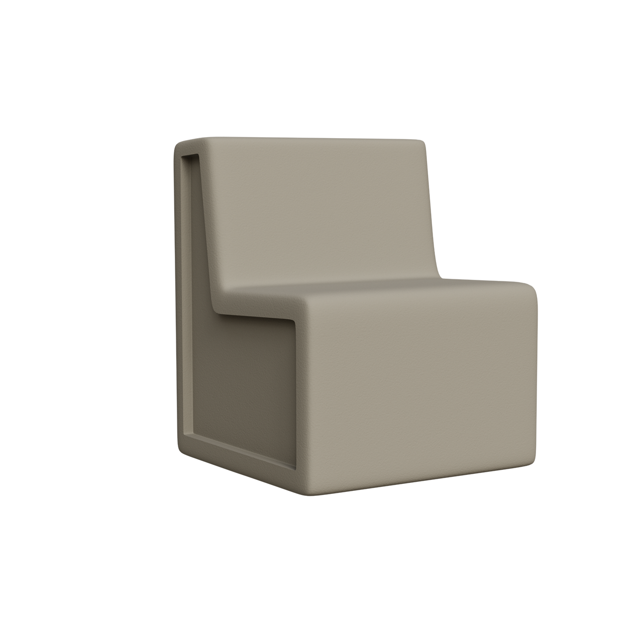 ARB1 Bariatric Single Chair warm grey