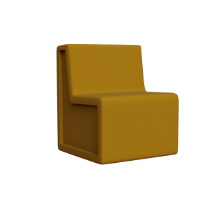 ARB1 Single Chair Spicy Mustard