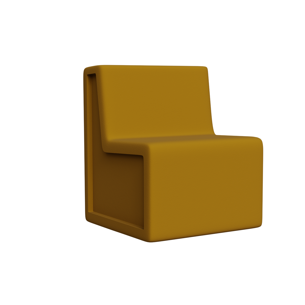 ARB1 Single Chair Spicy Mustard