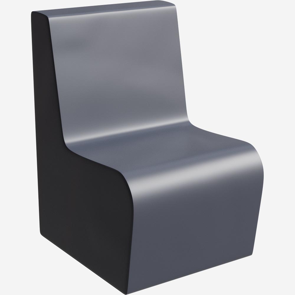 Abecca – Hawk Range – HRF01 Single Chair – GREY 01