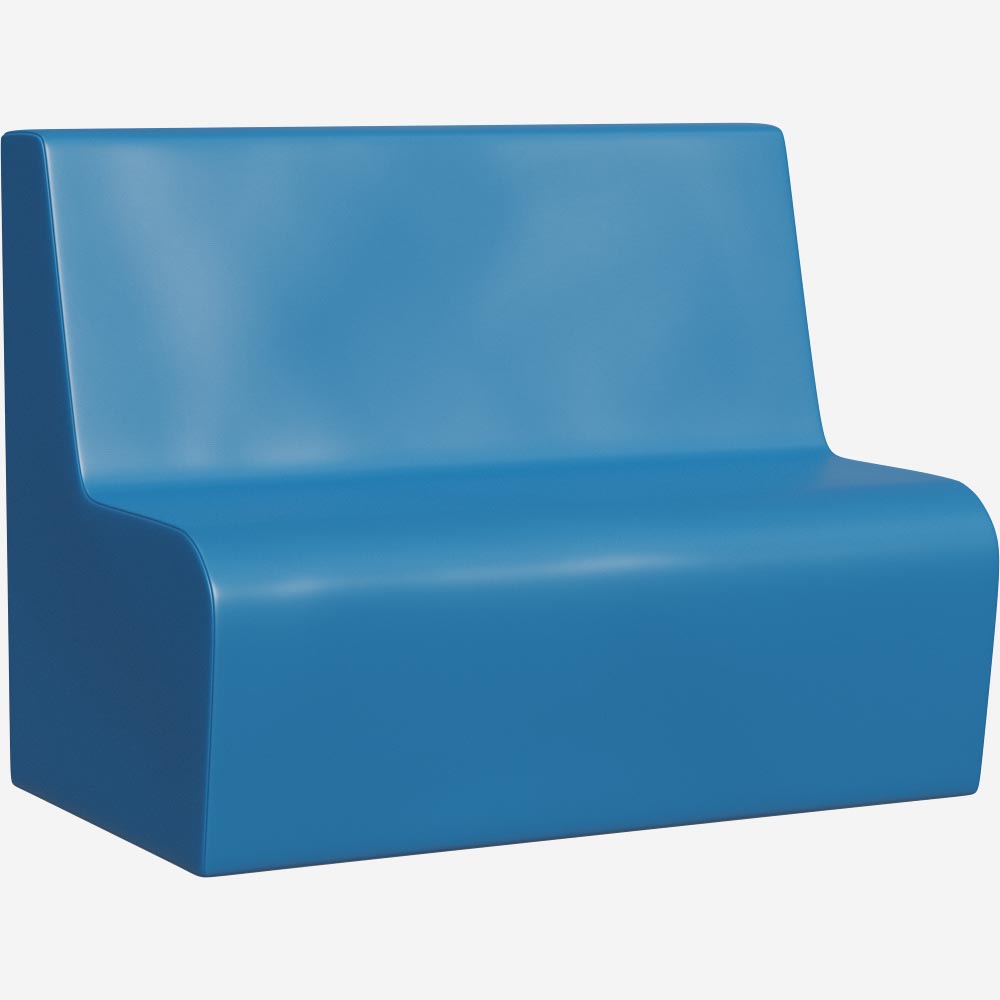 Abecca – Hawk Range – HRF03- 2 Seater Couch BLUE 01