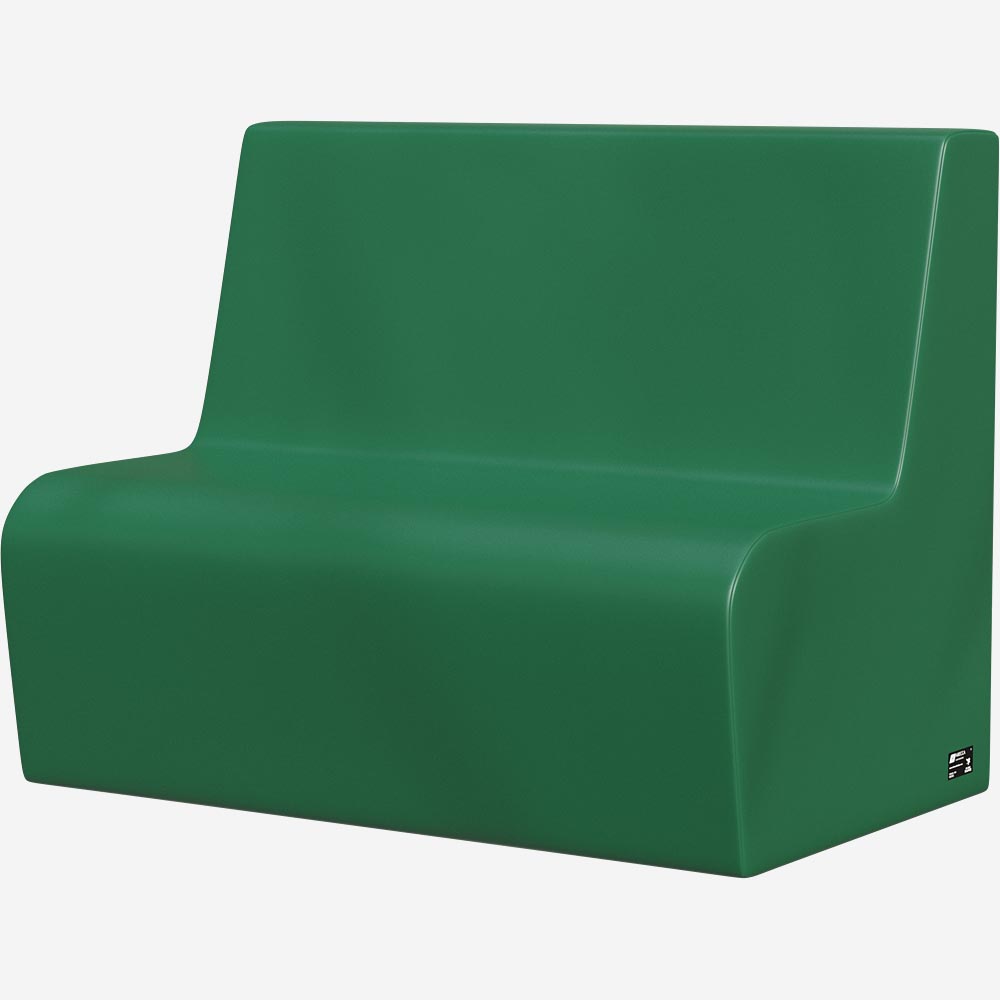 Abecca – Hawk Range – HRF03- 2 Seater Couch GREEN 02