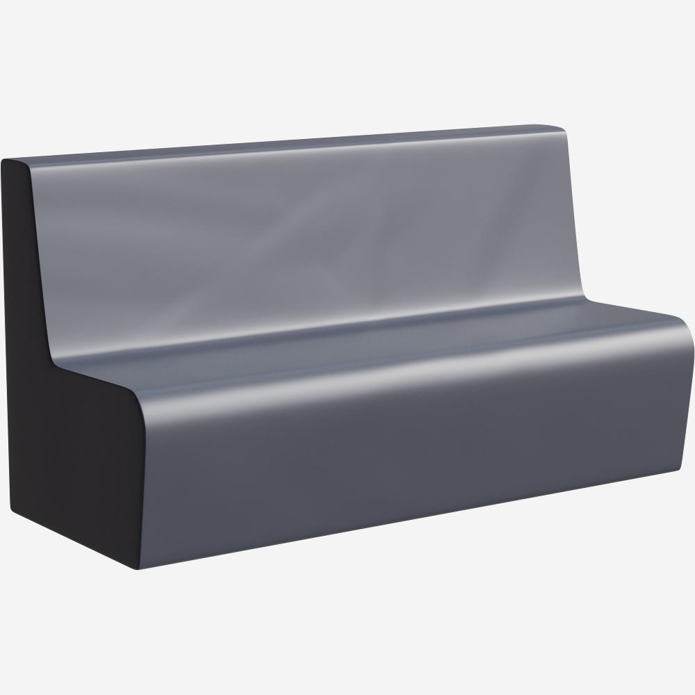 Abecca – Hawk Range – HRF04 3 Seater Couch – GREY 01