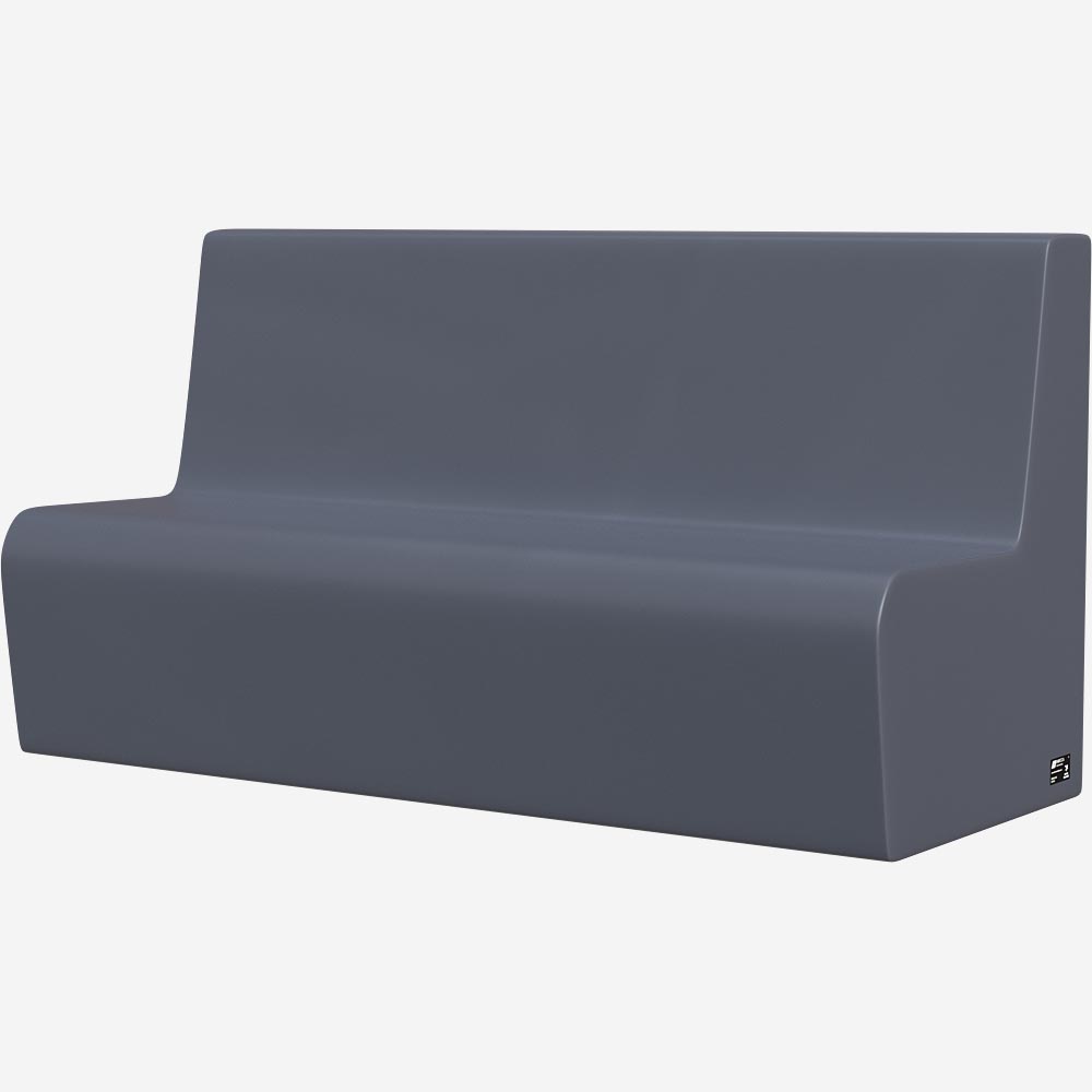 Abecca – Hawk Range – HRF04 3 Seater Couch – GREY 02