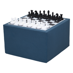 Great for occupational therapy and sensory modulation. Abecca Chess games ottoman